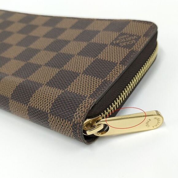 Louis Vuitton Zippy Wallet Round Zipper Long Wallet Damier Ebene N41661 - Picture 5 of 10
